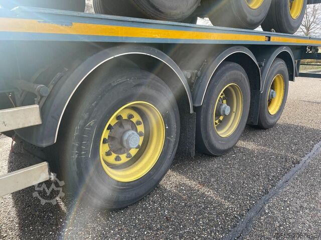 Plattformanhänger Haan OPL 45 Heavy Duty / Rungen-Potholes /BPW / 2x L...