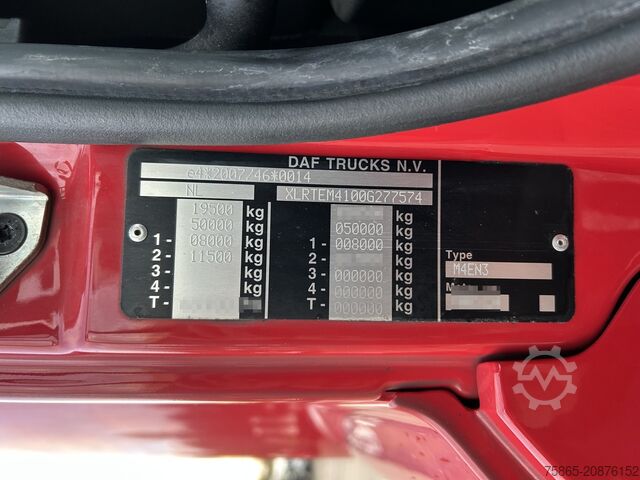 Standard tractor DAF CF 410 FT Space Cab / 818 dkm / Euro 6D / NL Truck