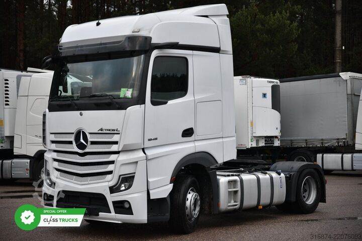 Standardowy ciągnik siodłowy MERCEDES-BENZ Actros 5 1845 BigSpace MirroCam