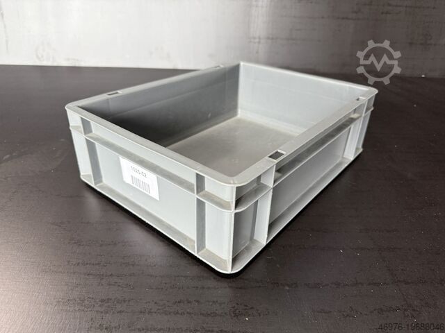 Hochregallager Kunststoffkiste Kiste Sichtlagerkiste Stapelkasten Abm.: 400 x 300 x 120mm