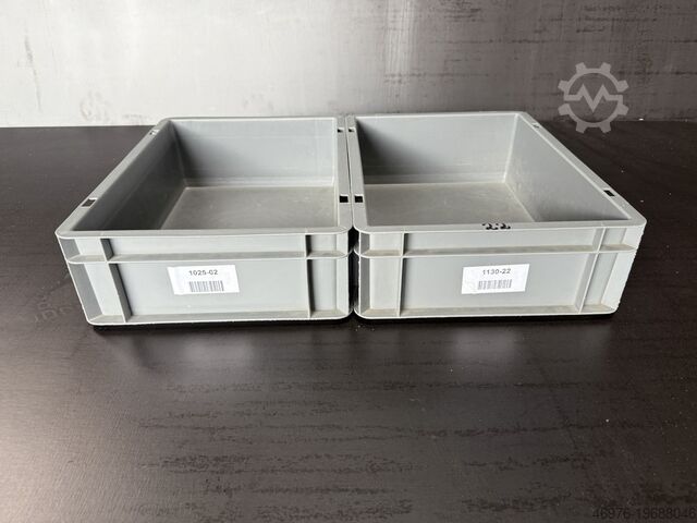 Hochregallager Kunststoffkiste Kiste Sichtlagerkiste Stapelkasten Abm.: 400 x 300 x 120mm