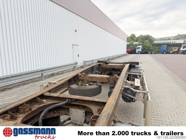Rimorchio scarrabile Hüffermann HSA 18.70 Schlittenabroller