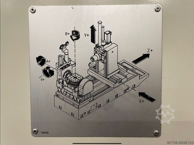 5-assig horizontaal bewerkingscentrum MCM CLOCK 700