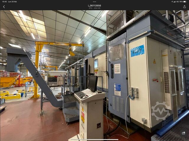 5-assig horizontaal bewerkingscentrum MCM CLOCK 700