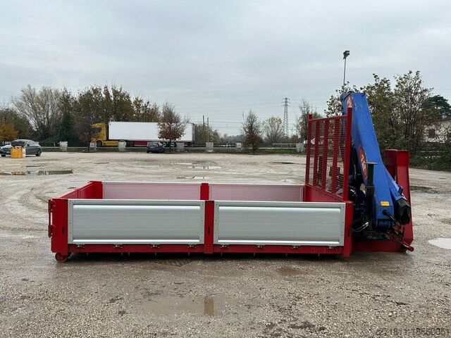 Afzetcontainer CONTAINER SCARRABILE NUOVO A PIANALE CON GRU