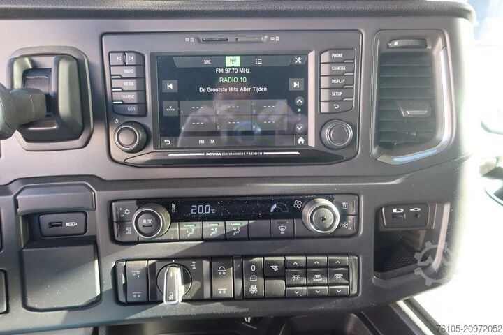 Furgon transport auto Scania R500 NGS Machine oprijwagen Stuur as.