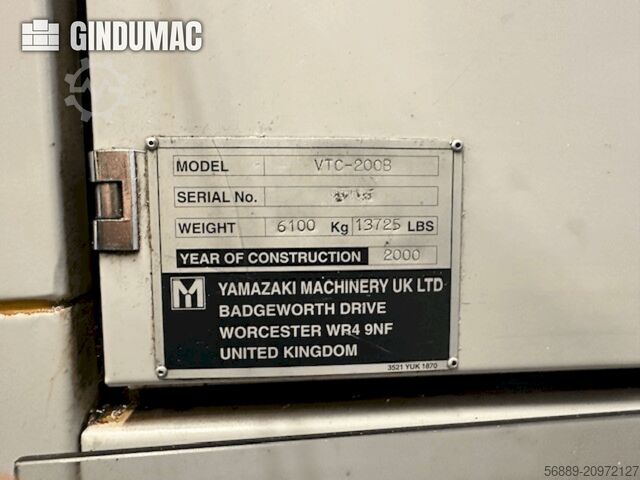 Mazak VTC-200B Mazak VTC-200B