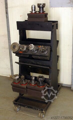 Καρότσι εργαλείων με υποδοχές SK50 Kelch 10 Aufnahmen