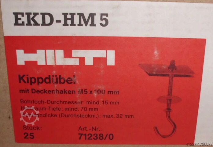 Hollebloemplug Hilti EKD-HM5