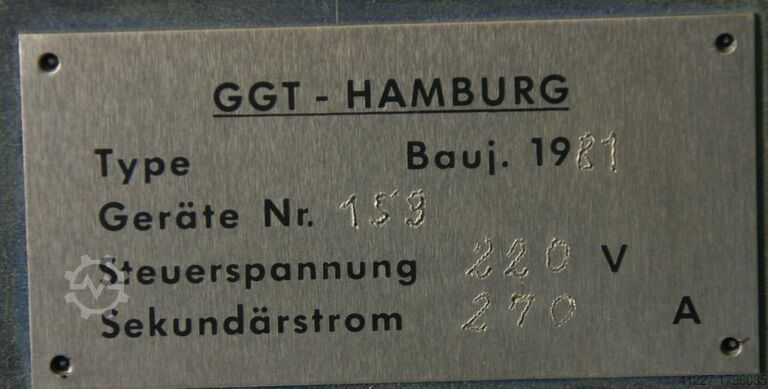 řídicí přístroj topných těles GGT Regler Schreiber