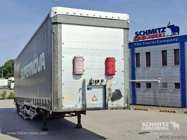 Öppen semitrailer med kapell Schmitz Cargobull Curtainsider Mega