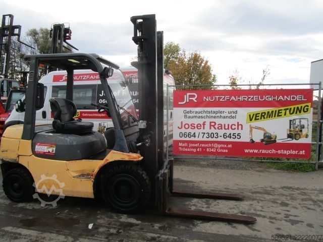 Diesel truckar Toyota 62-7FDF25 - Duplex-Freisicht 4,20m + Seitenschiebe