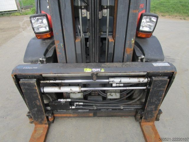 Diesel truckar Linde H35D-02 Zinkenversteller + Seitenschieber