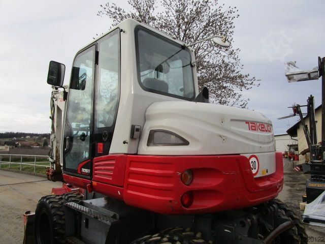 Hjulgrävare Takeuchi TB 295W - POWERTILT + Schnellw + 3 Löffel