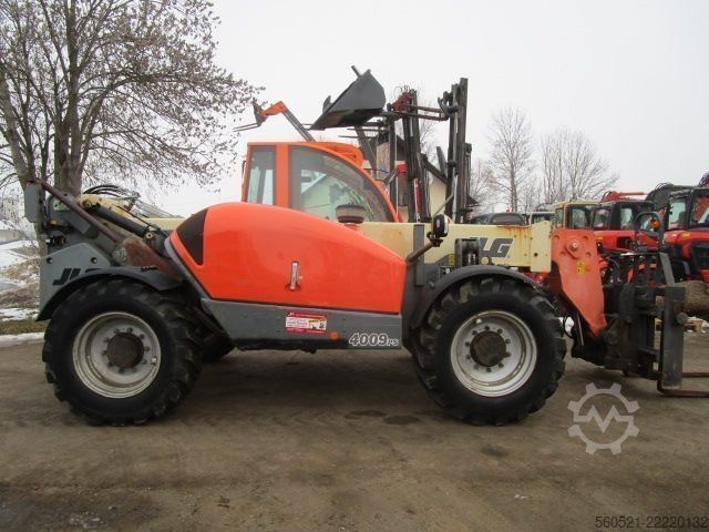 Stel teleskoplastare JLG 4009 PS - 9m-4 Ton.- Turbo mit Palettengabel - Niv