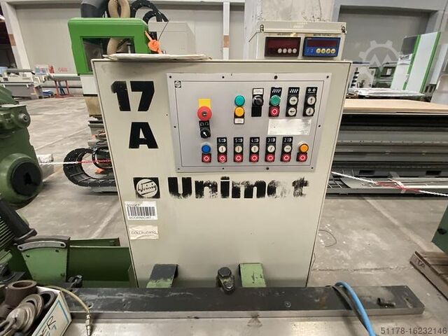 *RESERVERAD Listfräs Weinig Unimat 17A med 7 spindlar Weinig Unimat 17A