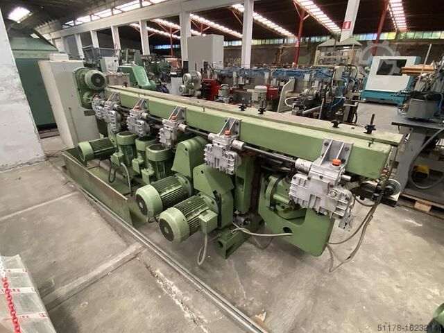 *RESERVERAD Listfräs Weinig Unimat 17A med 7 spindlar Weinig Unimat 17A