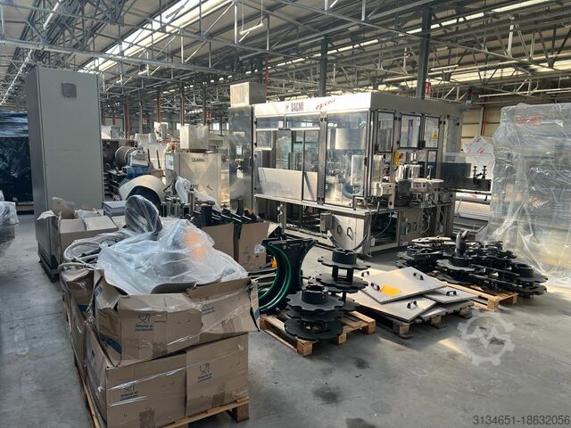 GEBRUIKTE SACMI OPERA ETIKETTERINGSMACHINE SACMI RMFV/AD 960 16 T S2/E2 + S3/E3 SX