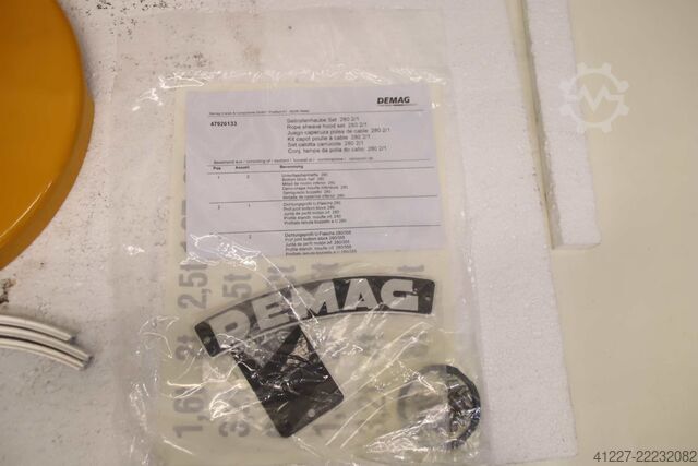 Juego de cubiertas para poleas de cable Demag 280 2/1  47926133