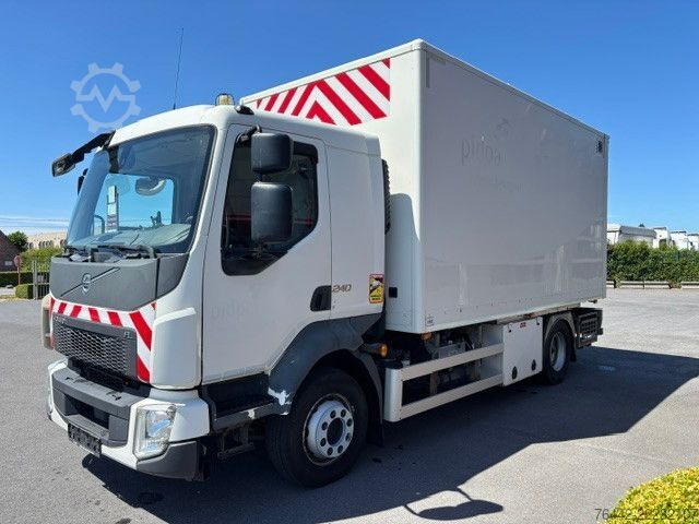 Autolaadkraan VOLVO FL12.240L-KOFFER-WERKSTATTWAGEN-KRAN HIAB-163TKM