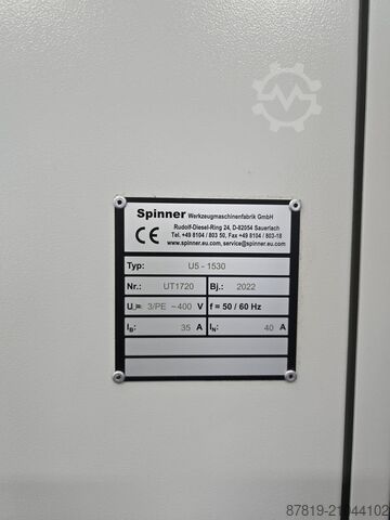 καθολικό κέντρο κατεργασίας Spinner U5 - 1530