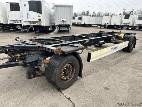Reboque de chassis intercambiável KRONE AZ,  MAXI LAFETTE, BPW ACHSEN