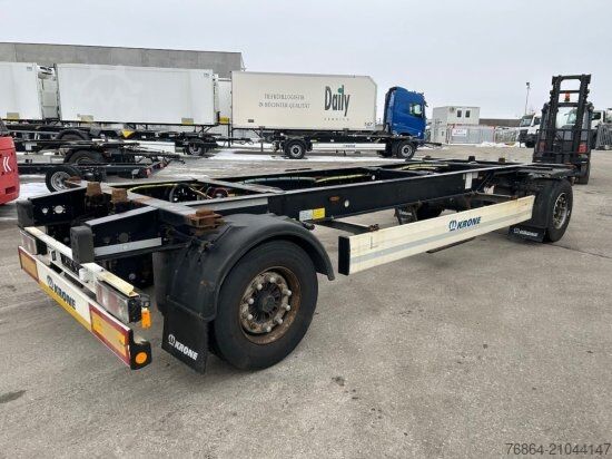Reboque de chassis intercambiável KRONE AZ,  MAXI LAFETTE, BPW ACHSEN