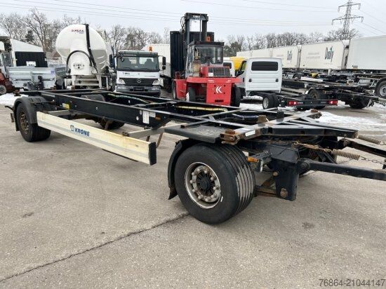 Reboque de chassis intercambiável KRONE AZ,  MAXI LAFETTE, BPW ACHSEN