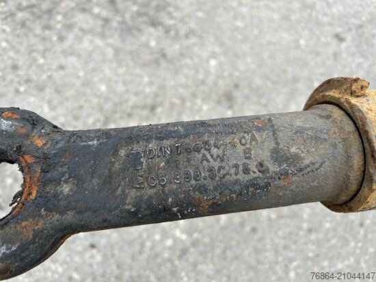 Reboque de chassis intercambiável KRONE AZ,  MAXI LAFETTE, BPW ACHSEN