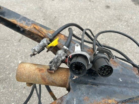 Reboque de chassis intercambiável KRONE AZ,  MAXI LAFETTE, BPW ACHSEN