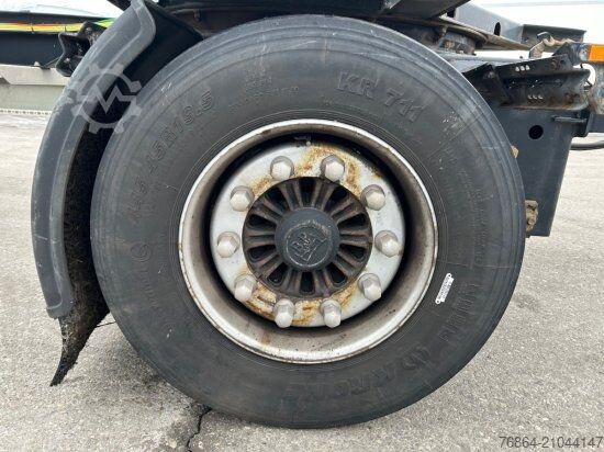 Reboque de chassis intercambiável KRONE AZ,  MAXI LAFETTE, BPW ACHSEN