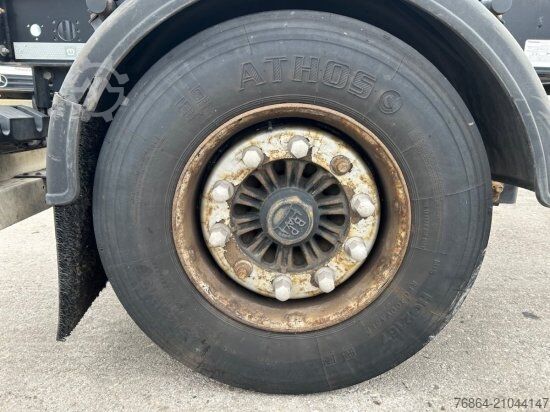 Reboque de chassis intercambiável KRONE AZ,  MAXI LAFETTE, BPW ACHSEN