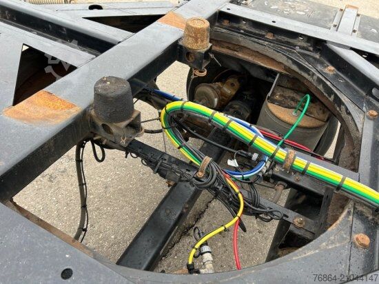 Reboque de chassis intercambiável KRONE AZ,  MAXI LAFETTE, BPW ACHSEN