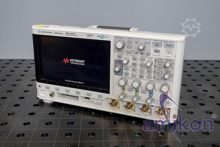 Vegyes jelű oszcilloszkóp, 4 GSa/s Agilent Keysight InfiniiVision MSO-X 3034A 350 MHz