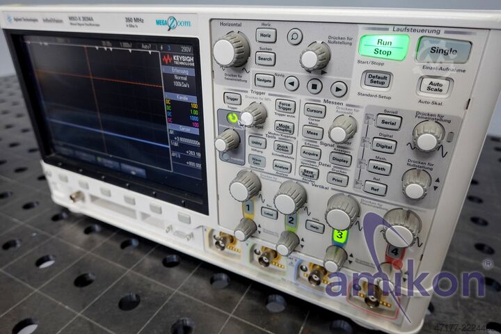 Vegyes jelű oszcilloszkóp, 4 GSa/s Agilent Keysight InfiniiVision MSO-X 3034A 350 MHz