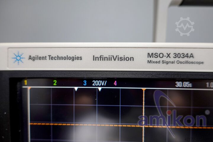 Vegyes jelű oszcilloszkóp, 4 GSa/s Agilent Keysight InfiniiVision MSO-X 3034A 350 MHz