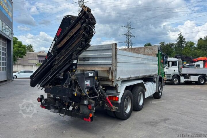 Billenő teherautó MERCEDES-BENZ Actros 2646 6x4 Hiab 166-5