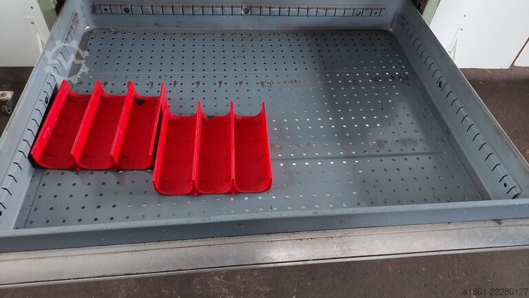 Schubladenschrank mit 6 Auszüge BOTT Rollengelagerter Schubladenschrank