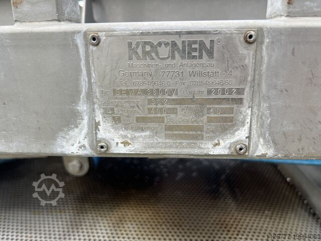 Wasmachine Kronen GEWA 3800V