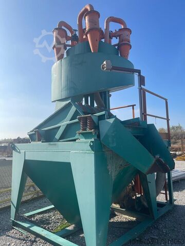 MULTICICLONE PER RECUPERO SABBIE FINI MULTICICLONE 2500 litri / minuto