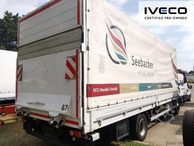Plattewagen met zeil IVECO Pritsche-Schiebeplane-LBW