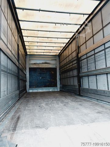 Ladbil med presenning DAF XF106-460 SSC -96m³-LBW-Durchlader-Lenkachse