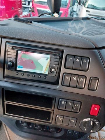 Ladbil med presenning DAF XF106-460 SSC -96m³-LBW-Durchlader-Lenkachse