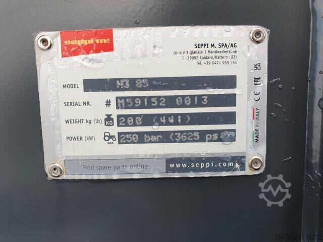 Bouwmachine Seppi M. H3 085 / Schlegel / Mulcher / MS03 DEMO