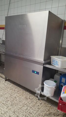 Vaatwasser met kap en doordruk HOBART INDUSTRIE SPÜHLMASCHINE Haubenmaschine mit Durchschub
