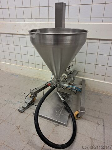 Máquina dosificadora de mermelada, rellenadora  