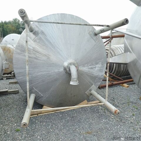 7000 Liter Behälter aus V2A  