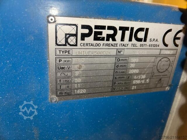 Troncatrice doppia testa Pertici Univer 500D2K