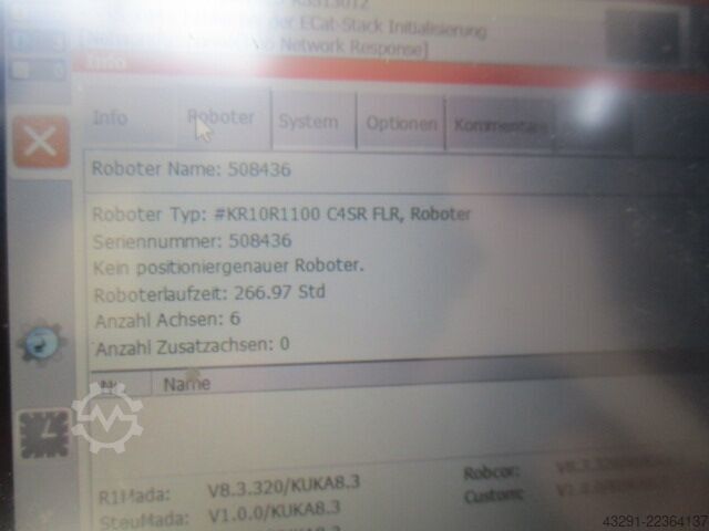 Industriële robot KUKA KR10 R1100 sixx KRC4