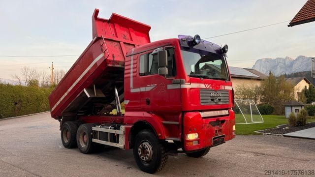 Billenő teherautó MAN Tga 28.530 6x4 BL Kipper Bj 2004